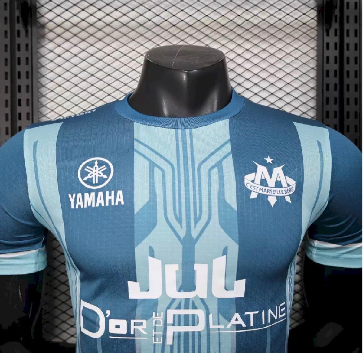 Men's Olympique Marseille Blue Jersey 2025/26