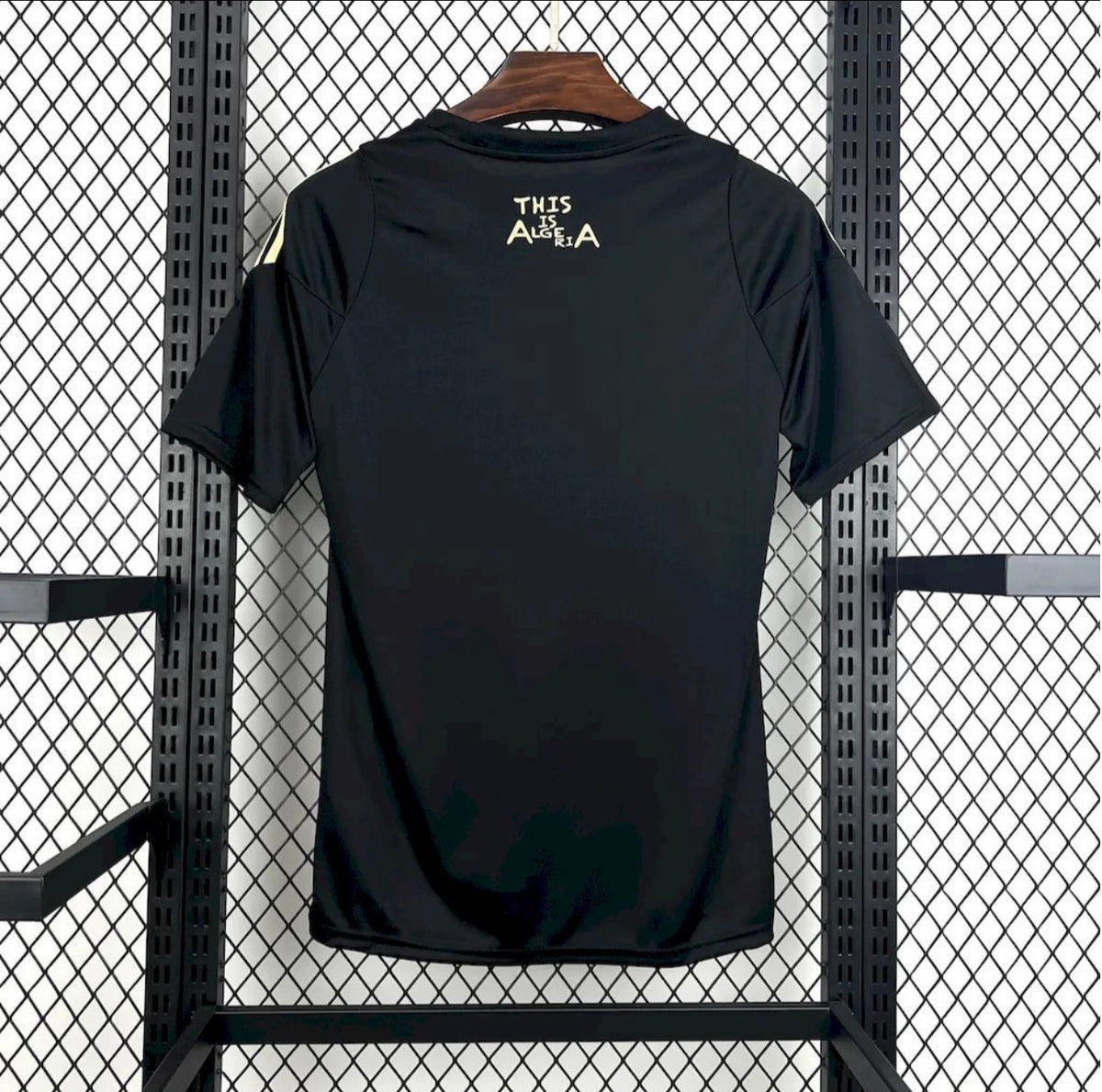 Algeria 2024/25 Karakou Black and Gold Jersey