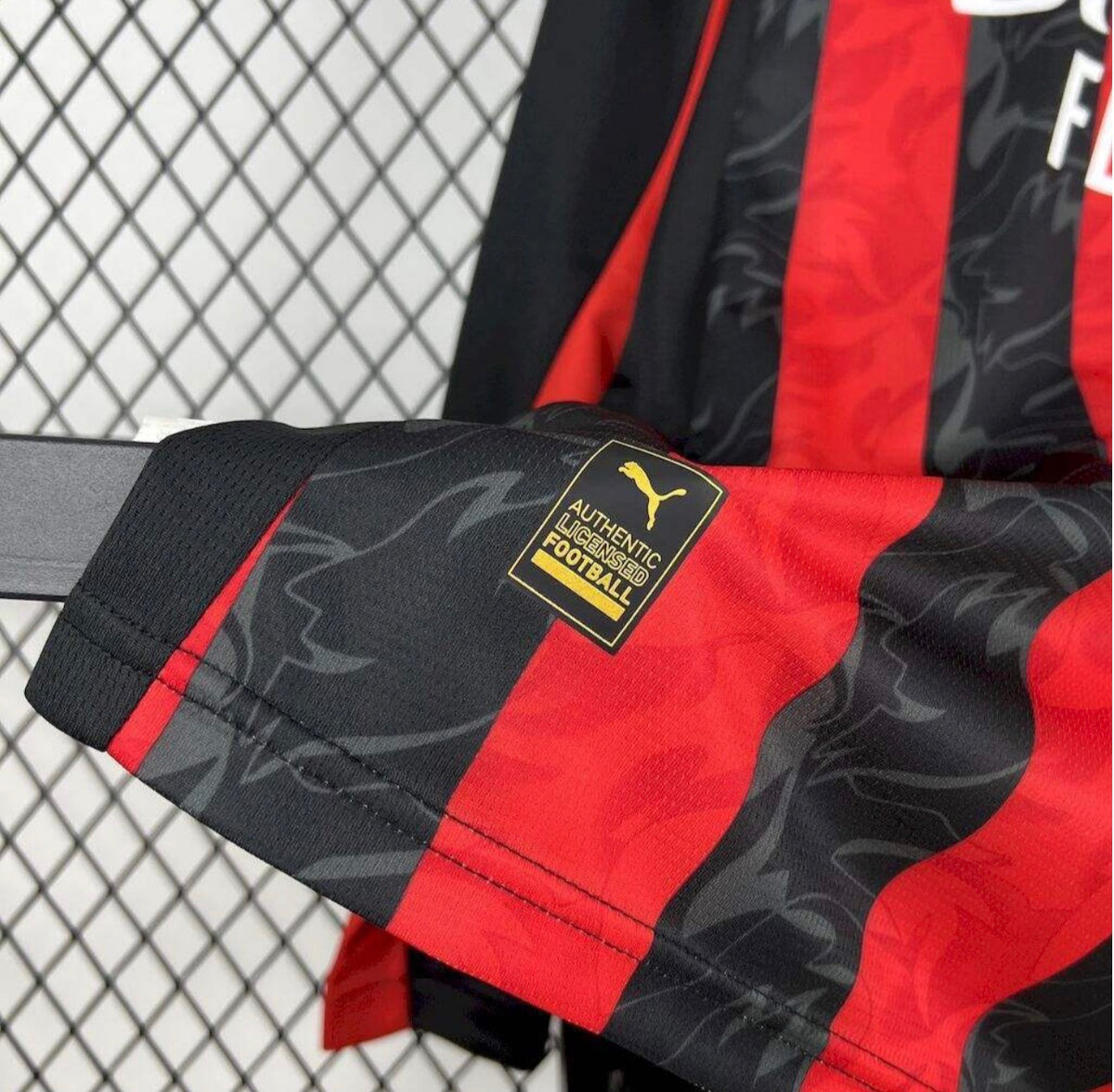 AC Milan 2025/26 Long Sleeve Home Shirt