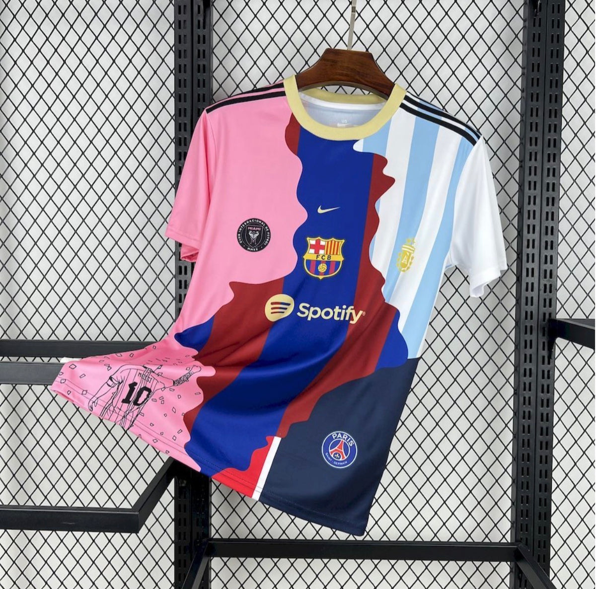 Lionel Andrés Messi Cuccitini jersey, all clubs mix