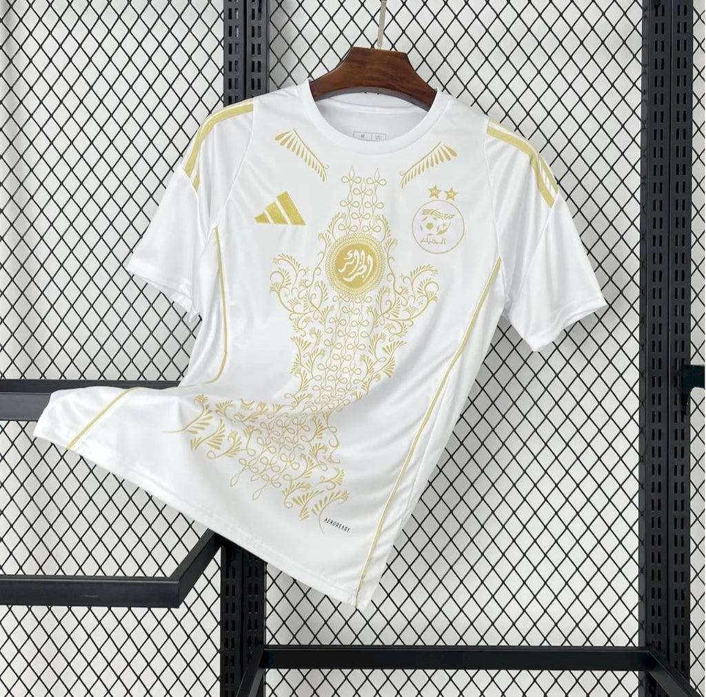 Algeria 2024/25 Karakou Black and Gold Jersey