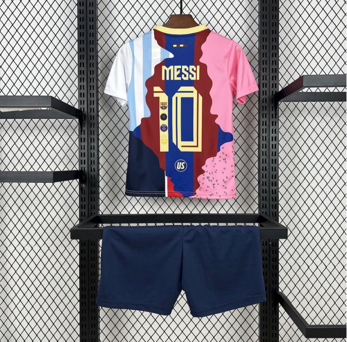 Kids' kit Lionel Andrés Messi Cuccitini, mix of all clubs