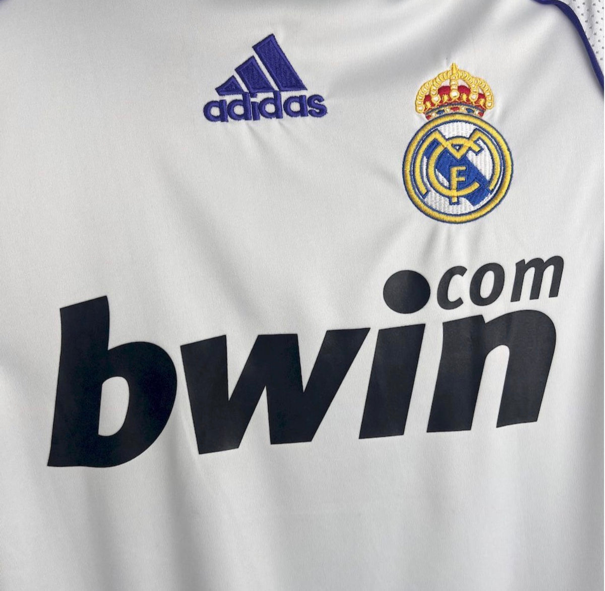 Real Madrid 2007/08 Home Retro Shirt