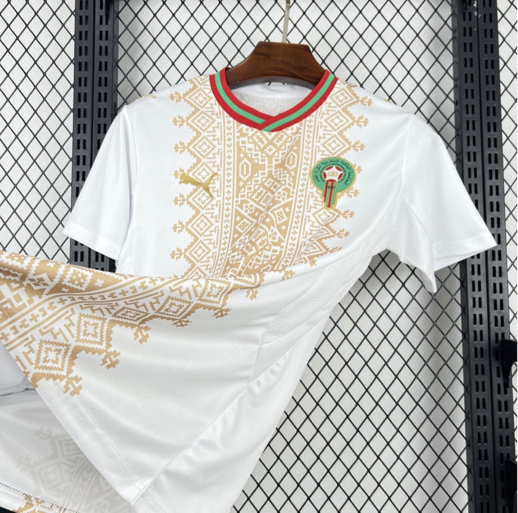 Maillot de football Maroc 2026/27 version extérieure homme.
