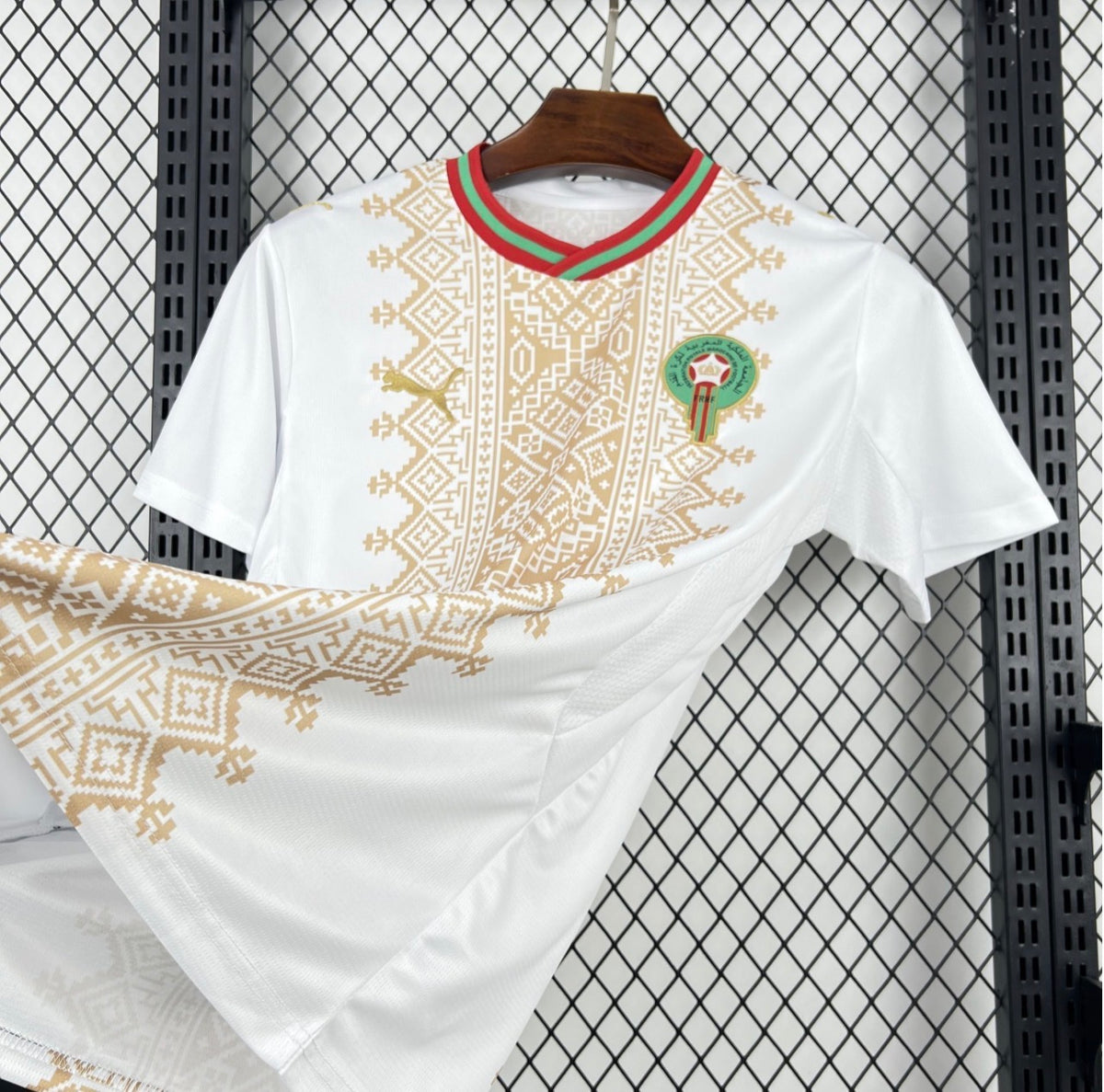 Maillot de football Maroc 2026/27 version extérieure homme.