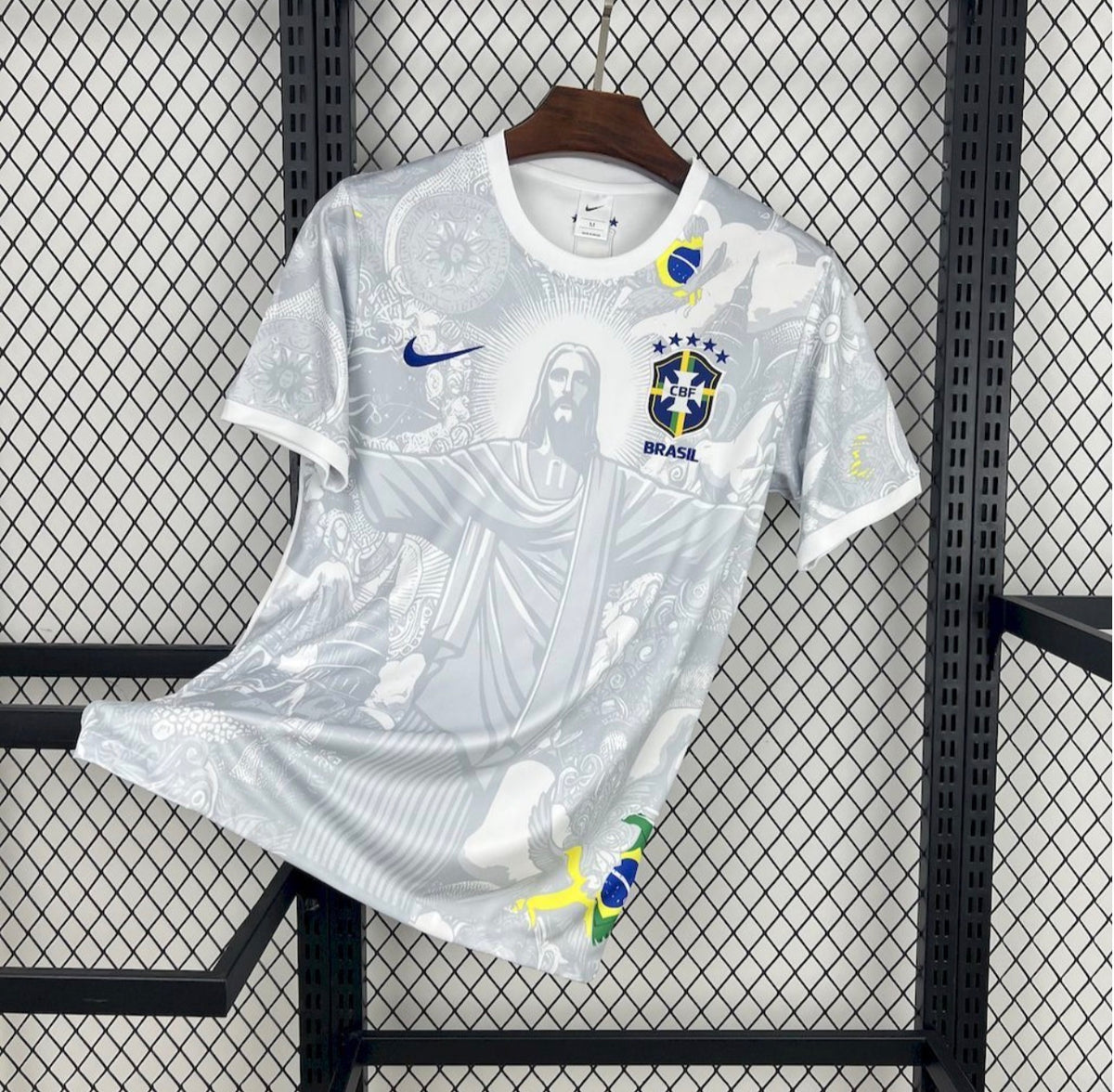 White Special Edition Brazil 2024/25 Jersey